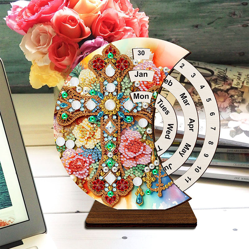 DIY Diamond Painting Perpetual Calendar