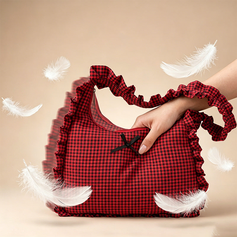 Polka Dot Bow Bag