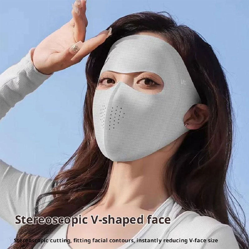 Hyaluronic Acid Ice-Cool Sun Protection Face Mask