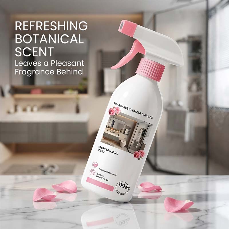 Bathroom Fragrance Bubble Cleaner Spray