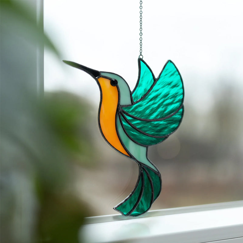 Hummingbird Acrylic Pendant