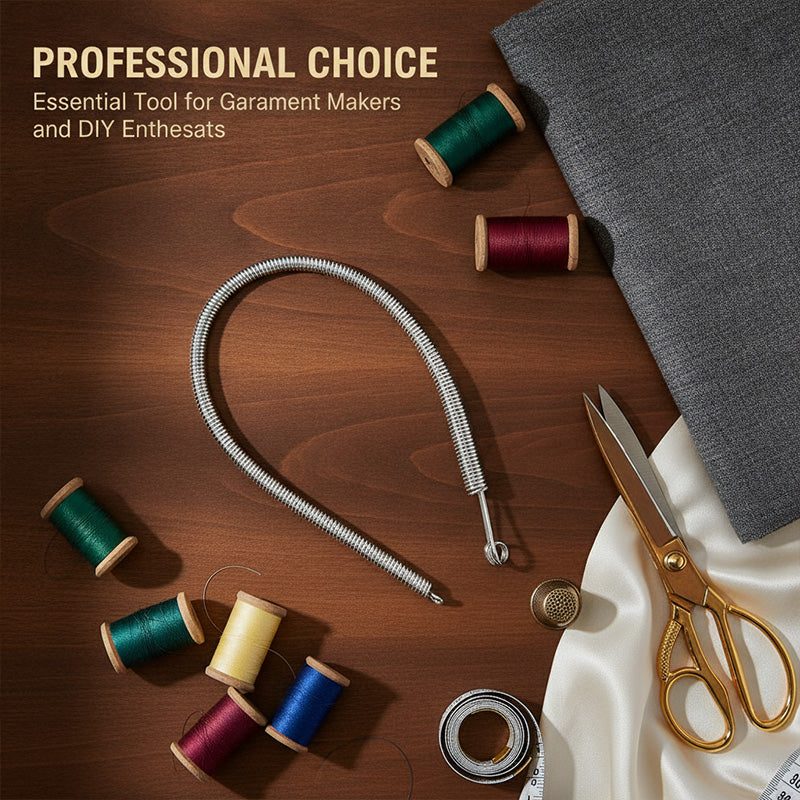 Spring Drawstring Needle Threader