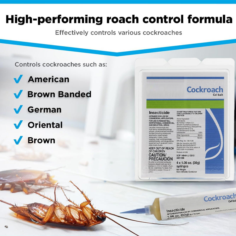 Cockroach bait gel