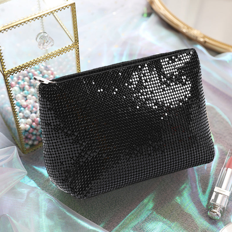 Mini Sequin Cosmetic Bag