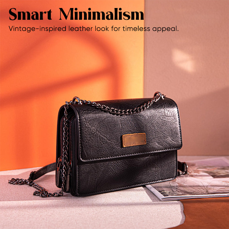 Double-layer flip cover bag