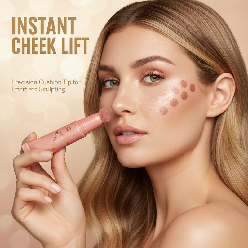 Glow blush tape