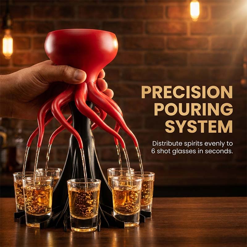 Food Grade Octopus Eight-Head Dispenser