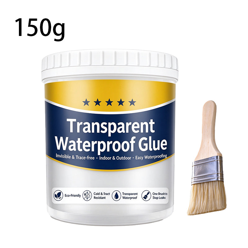 Transparent Waterproof Repair Sealant with Brush