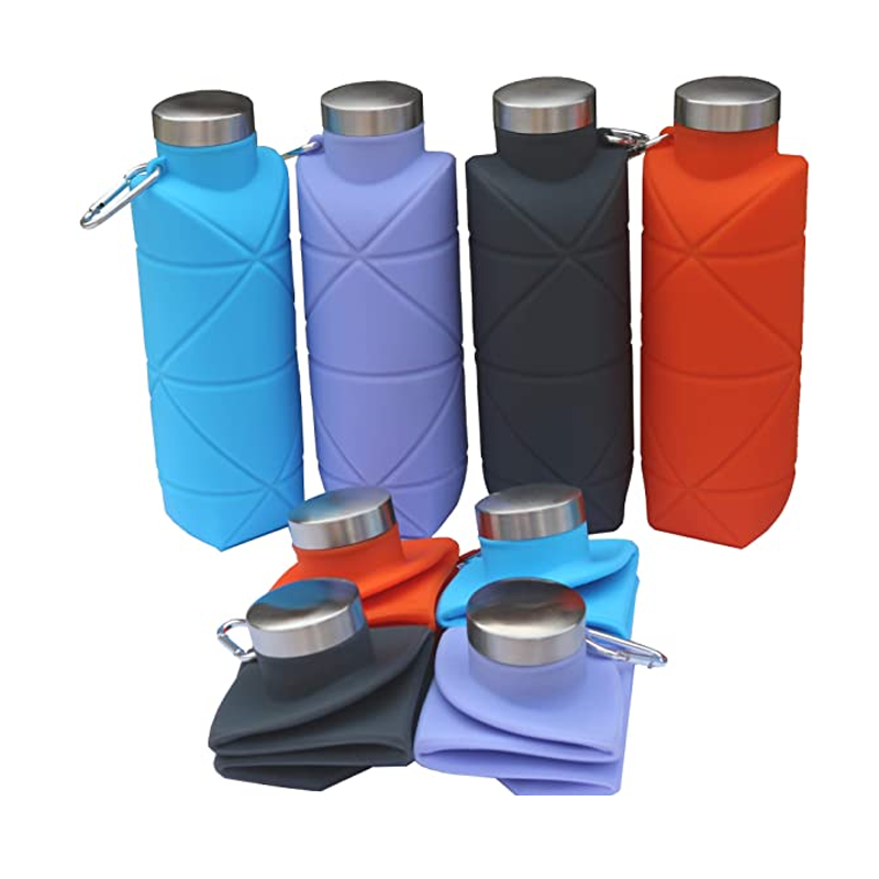 700ml Collapsible Silicone Water Bottle