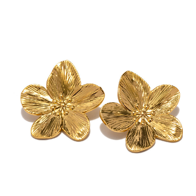 Gold Flower Jewellery
