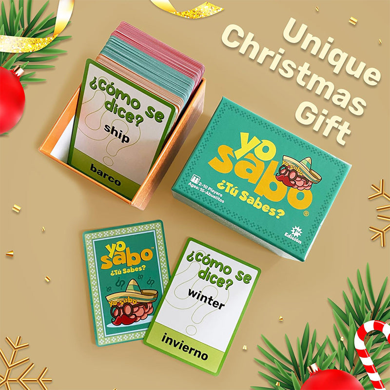 Bilingual Card Games