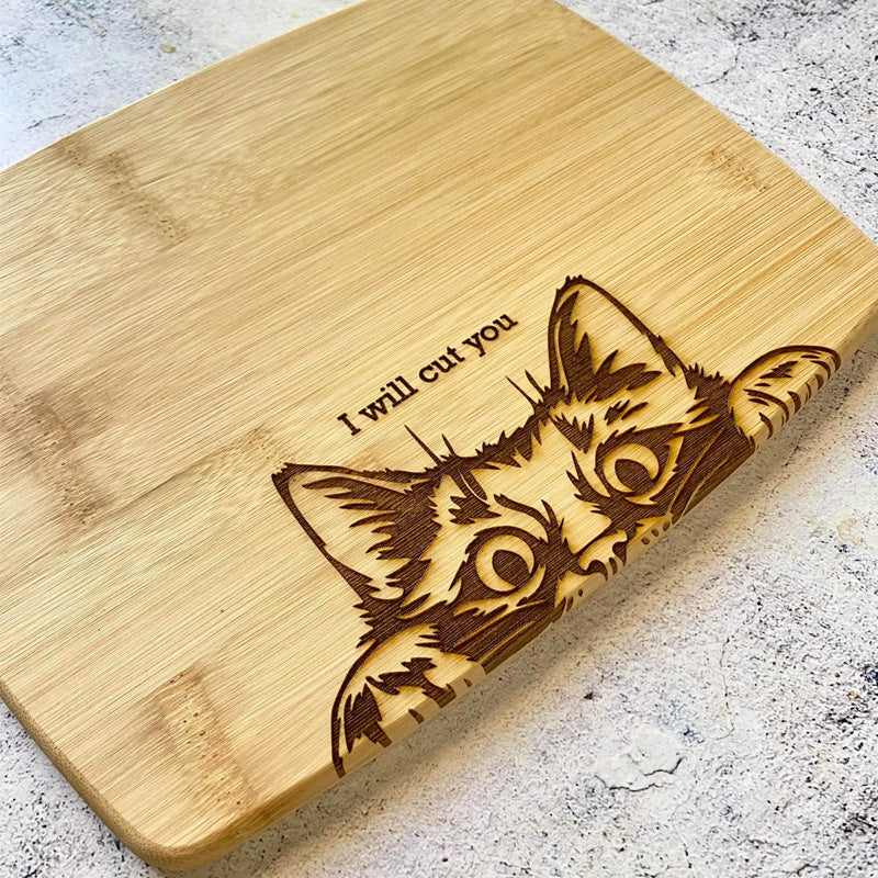 Funny Bamboo Cutting Board