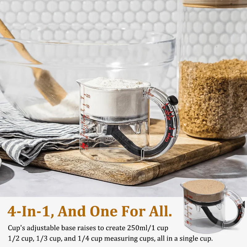 4 in 1 Adjustable Measuring Cup