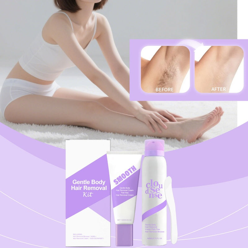 Gentle Body Hair Removal Kit