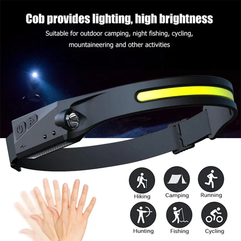 🔥Wave Sensor Movimiento LED Headlight