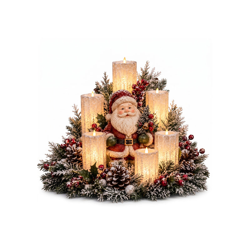 Christmas Candle Holder Ornament