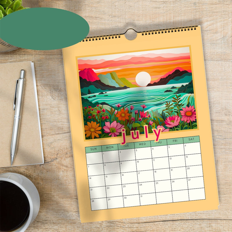 Mountain Views MID YEAR 2024 - 2025 Calendar