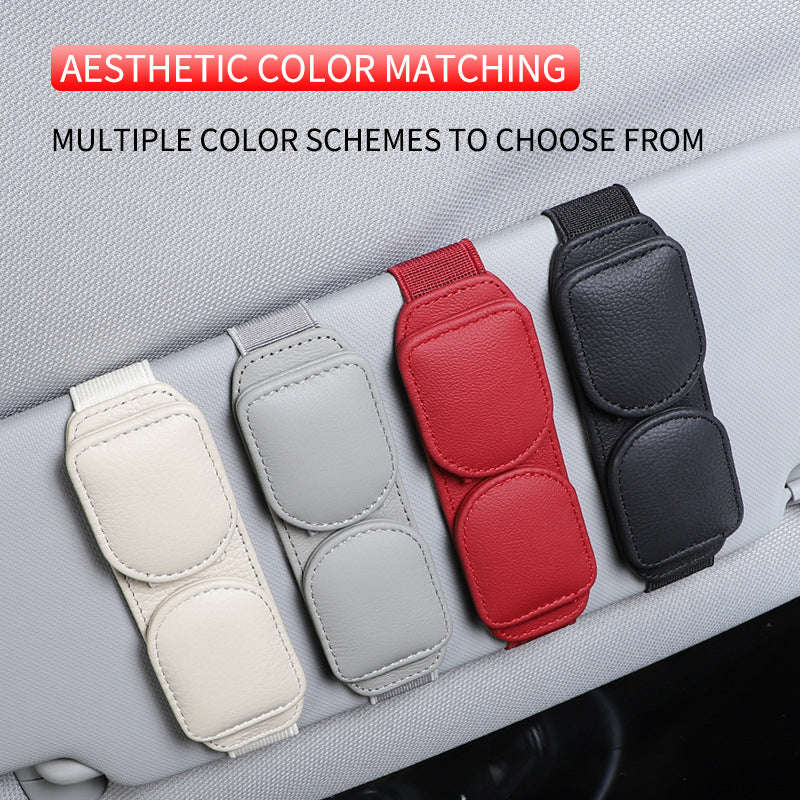 Sunglasses Holder for Car Sun Visor