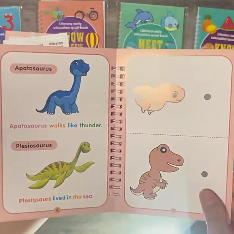 Early Learning Sticky Book