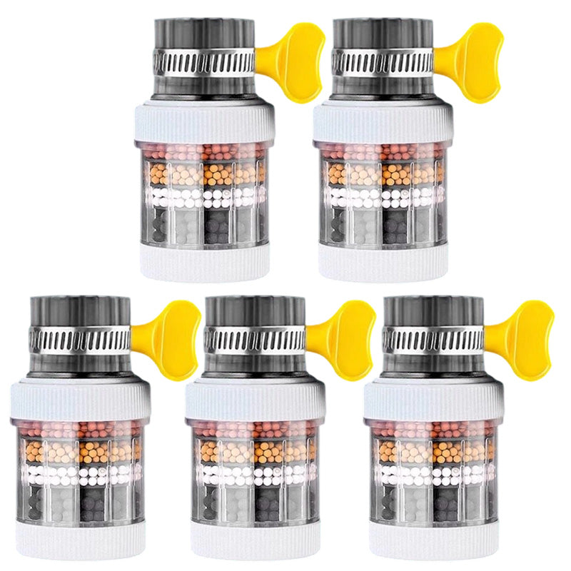 Splash-Proof Faucet Filter Attachment
