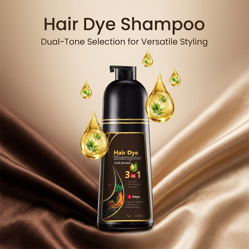 Herbal 3-in-1 Hair Dye Shampoo