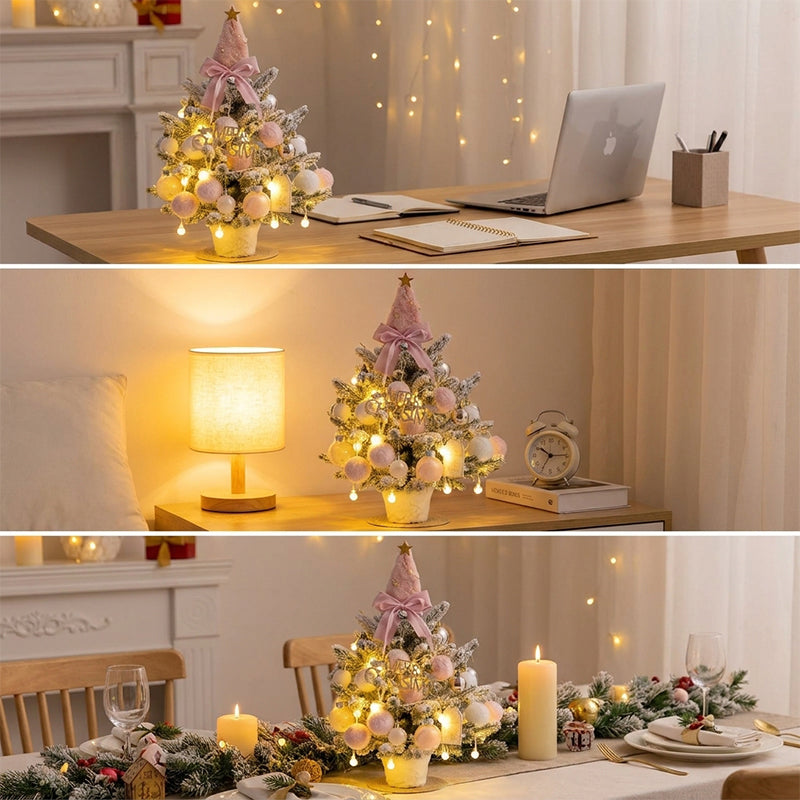 Desktop Christmas Tree Ornaments as Gifts