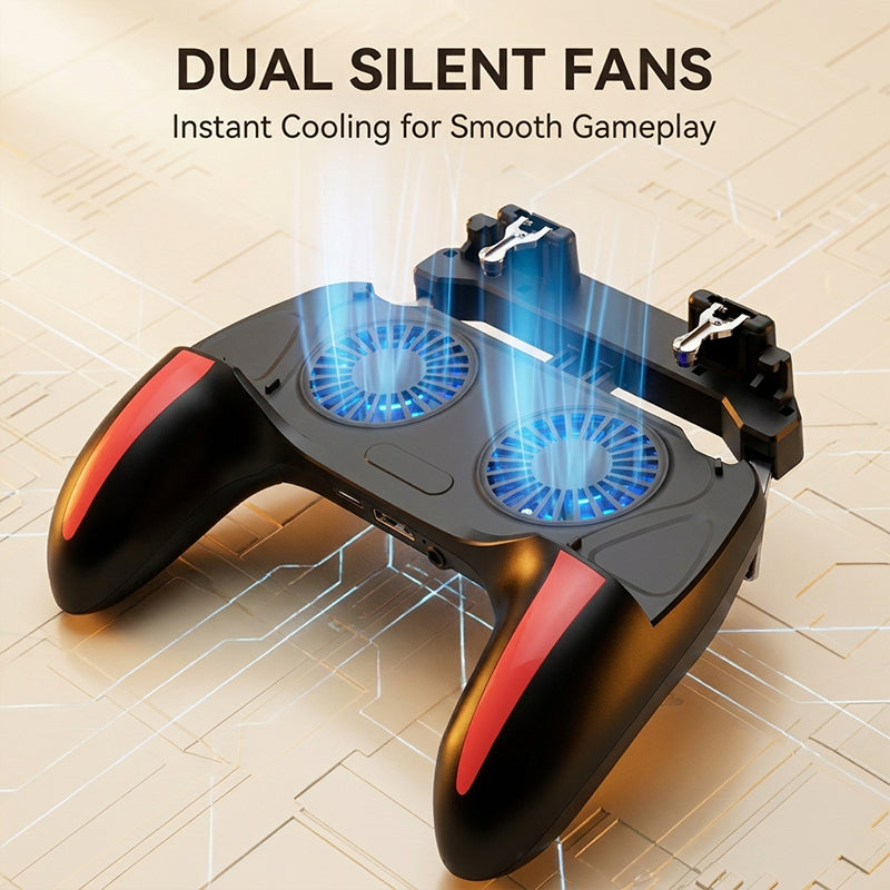 Game handle mobile phone radiator