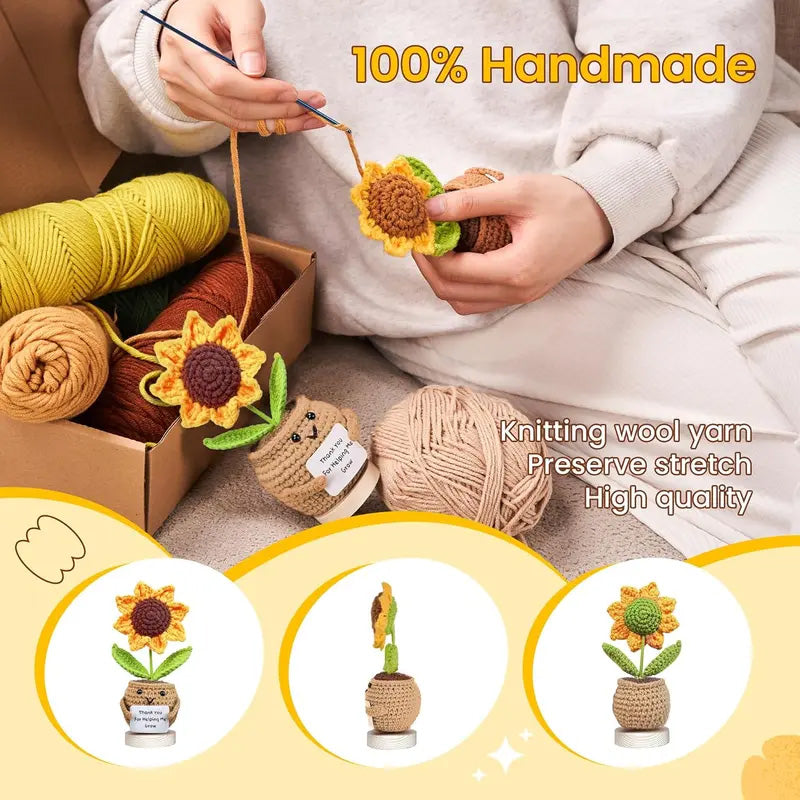 Sunflower Positive Crochet