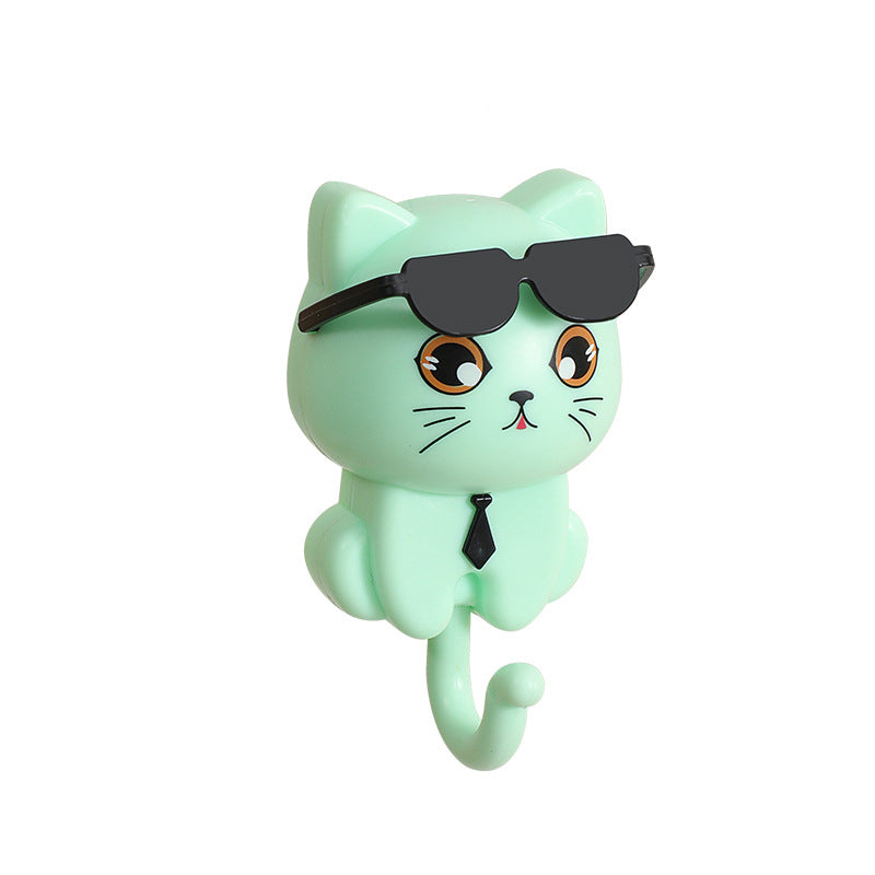 Cat Shaped Clothes and Hat Hooks