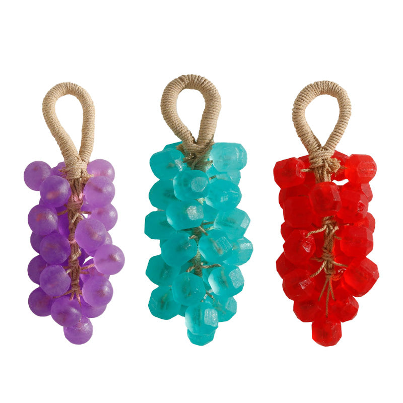 Handmade Grape-Shaped Soap