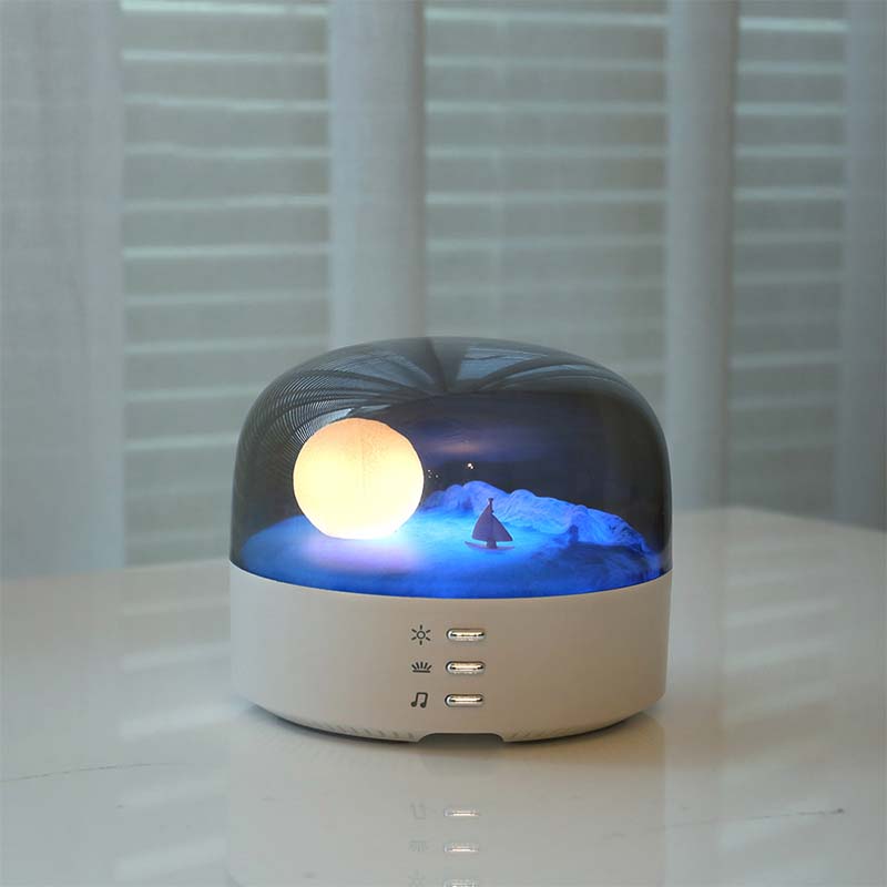 Crescent Bluetooth Speaker Atmosphere Night Light