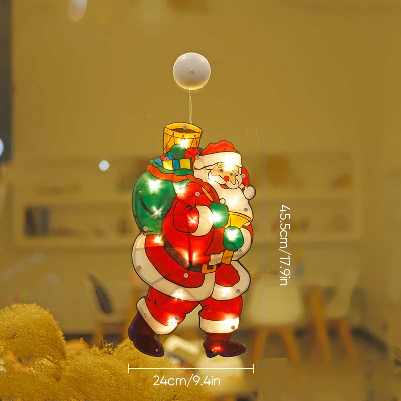 Christmas Window Suction Cup Lights