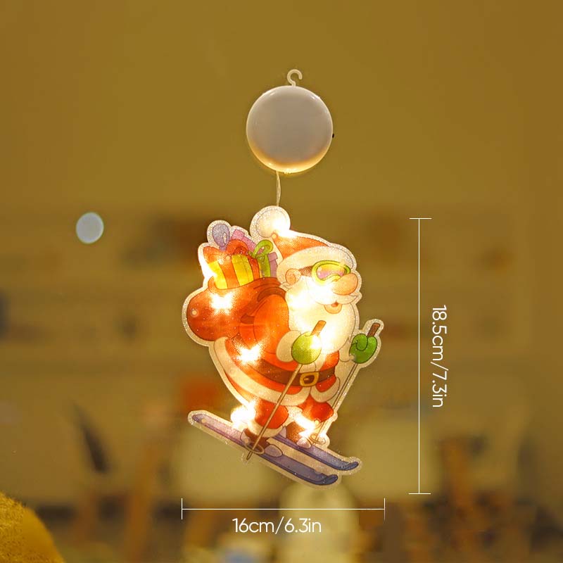 Christmas Window Suction Cup Lights