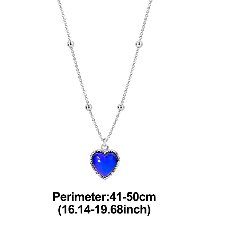 Temperature-Sensitive Color-Changing Love Necklace