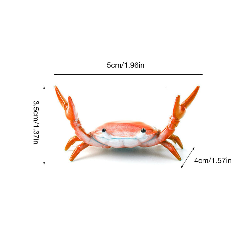 Weight Lifting Small Crab Pen & Glasses Holder