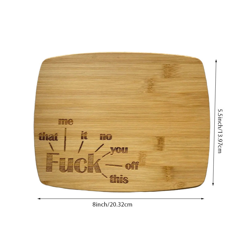 Funny Bamboo Cutting Board