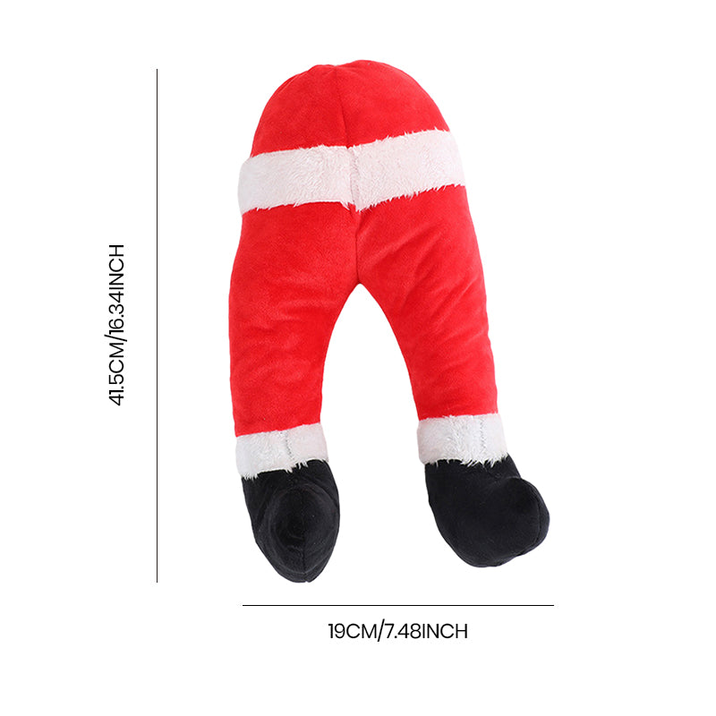 Christmas Santa Legs Decoration