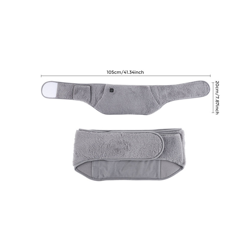 Electric heating waist belt