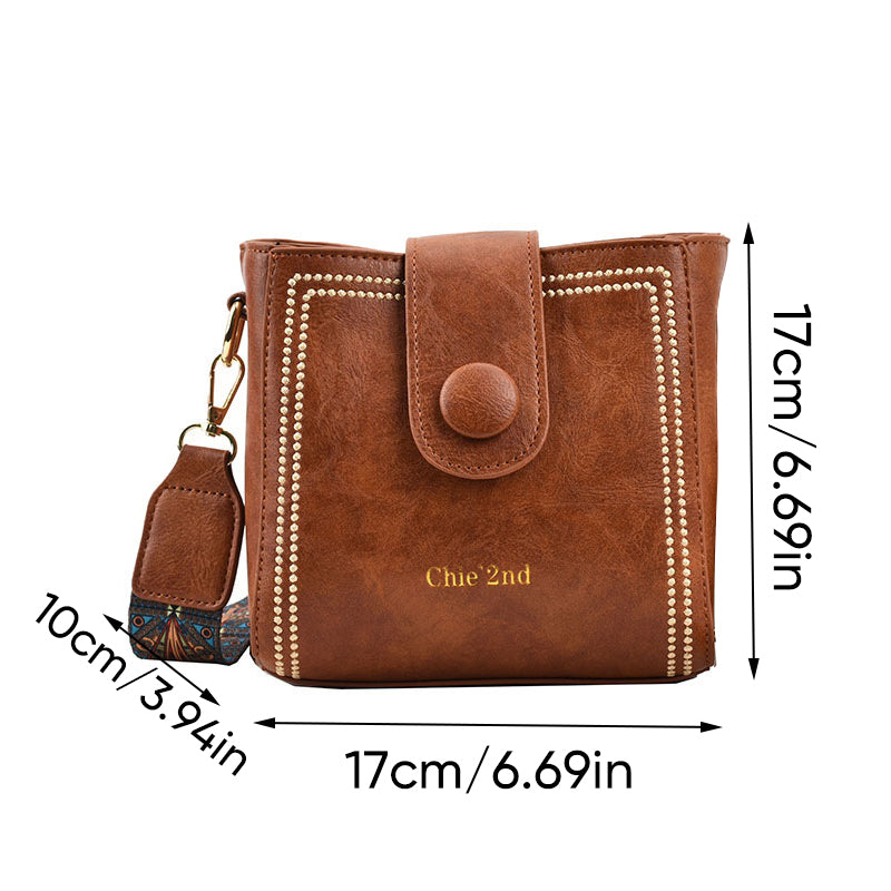 Bucket Retro Crossbody Bag