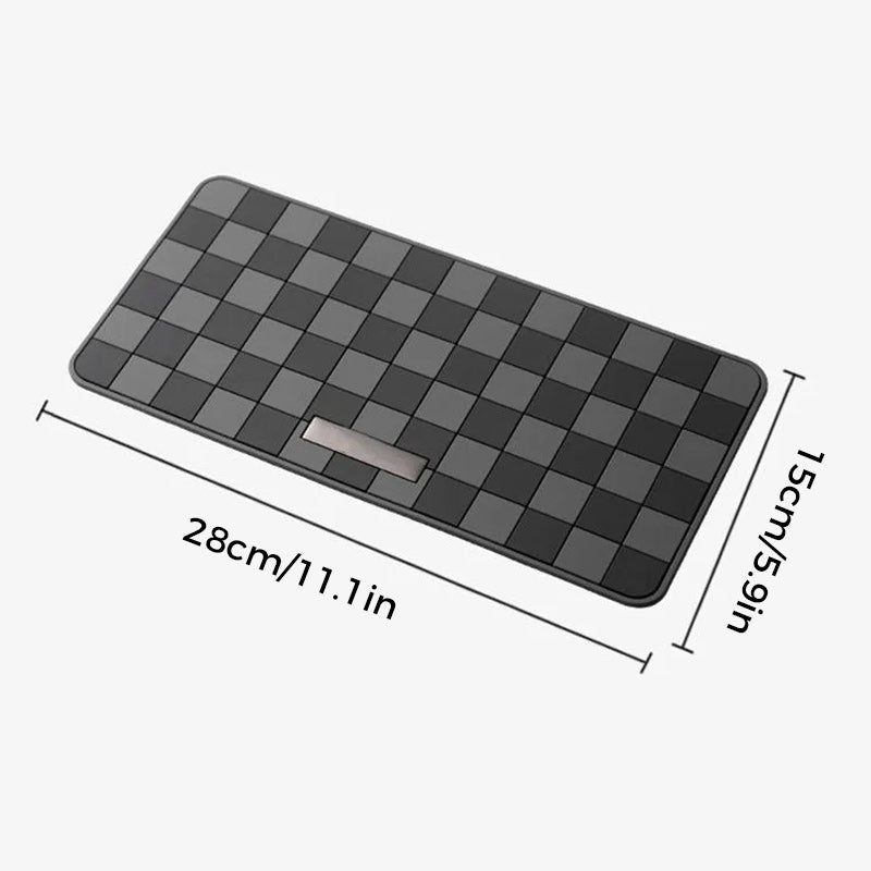 Car High-grade Checkered Non-slip Mat