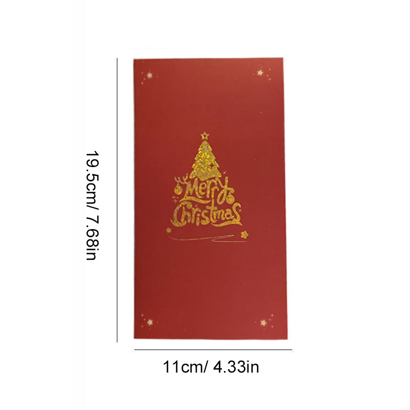 Pop Up 3D Christmas Card