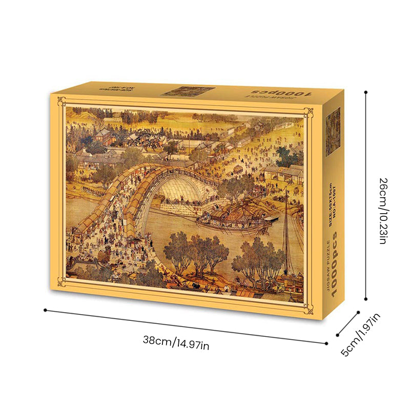 Cartoon Landscape Jigsaw Puzzle