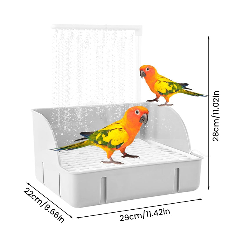 Automatic Bird Bath with Water Circulation