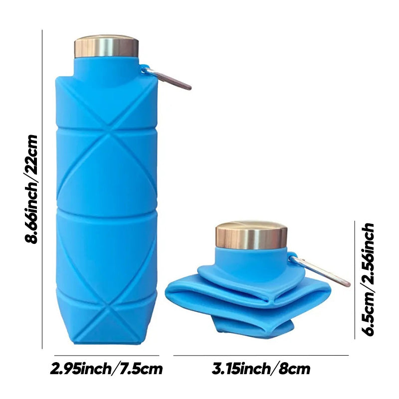 700ml Collapsible Silicone Water Bottle