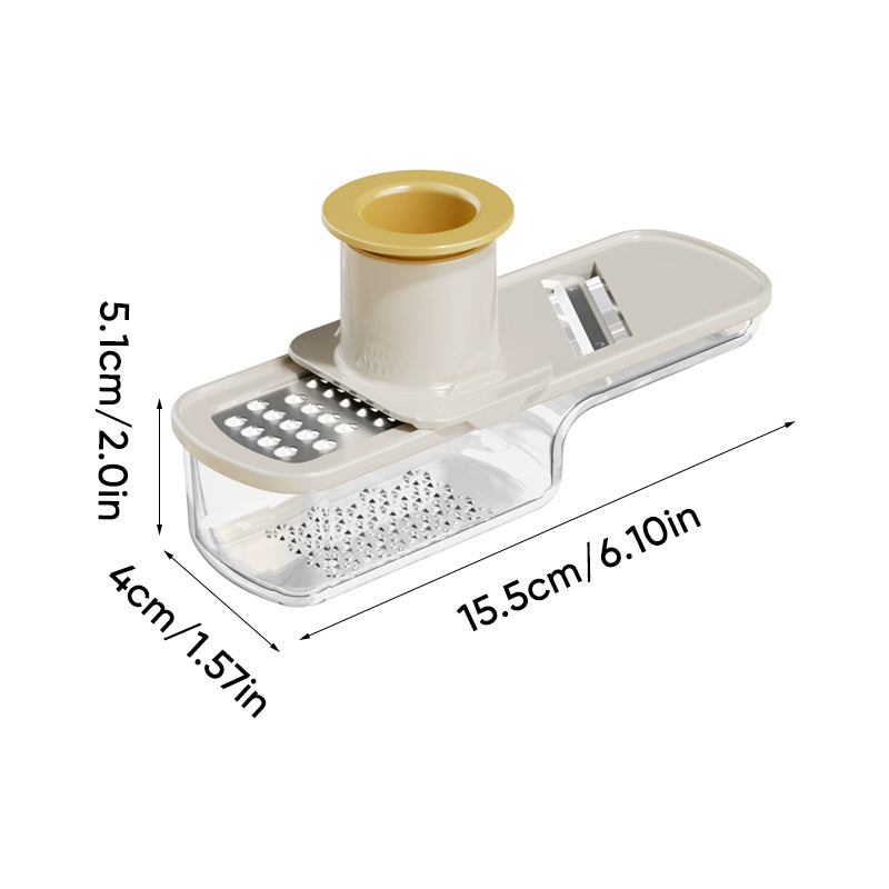 Multifunctional Garlic Grinder & Mandoline Slicer