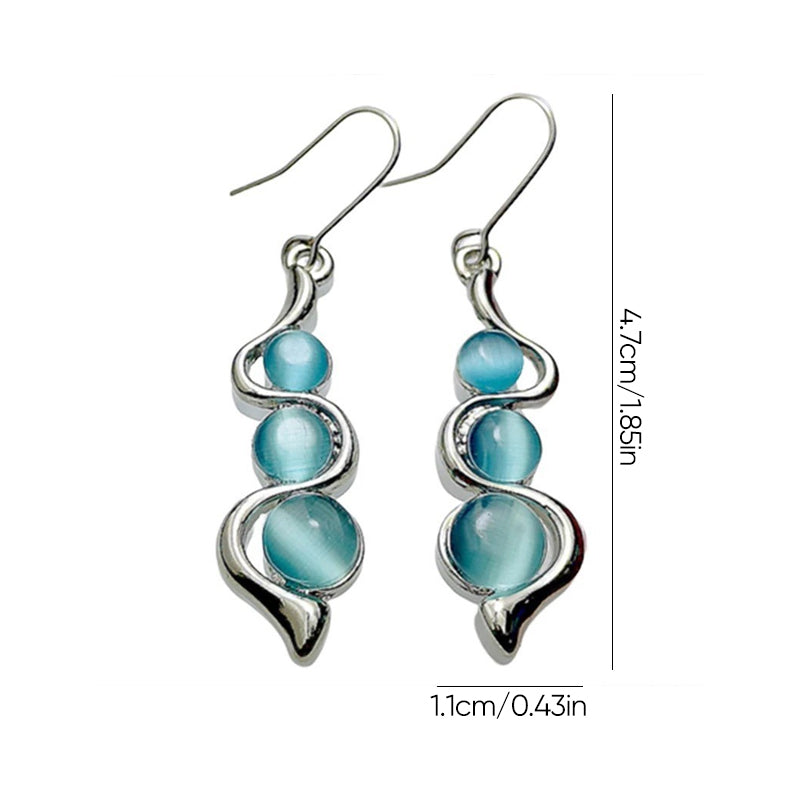 BLUE DROPLETS EARRINGS