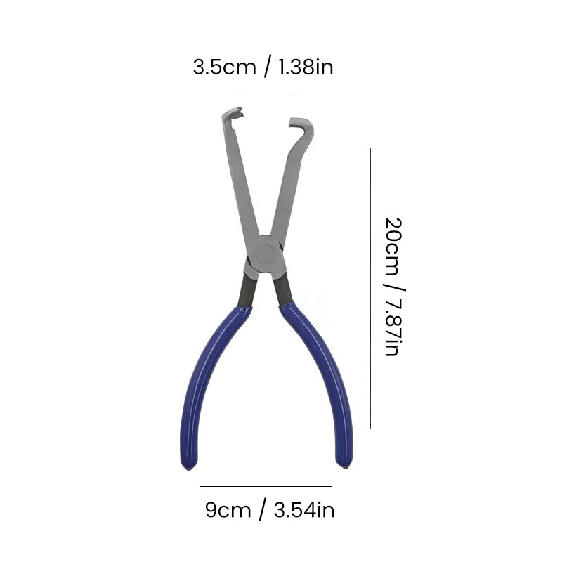 Car oil pipe separation pliers