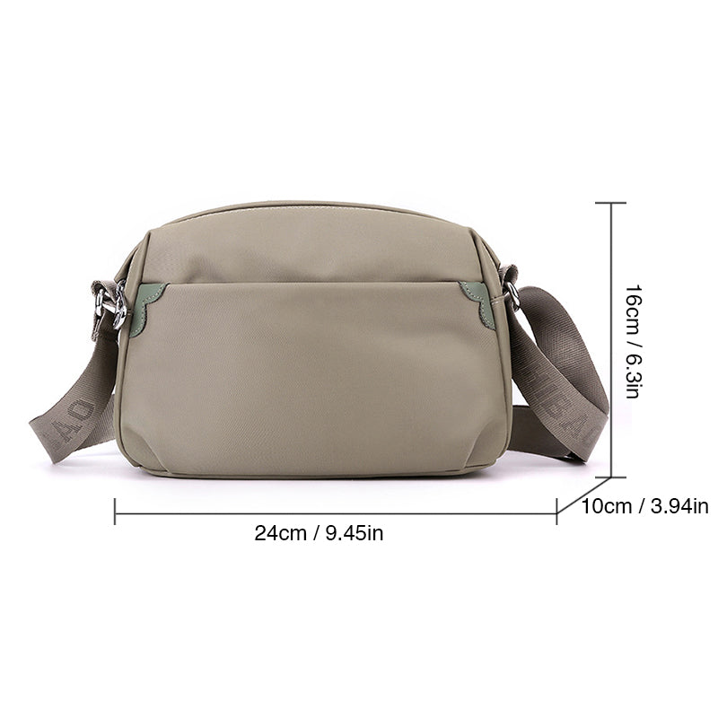 Lightweight Nylon Messenger Bag