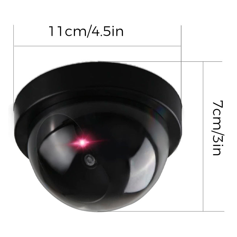 Simulated Fake Surveillance Camera With Red Light