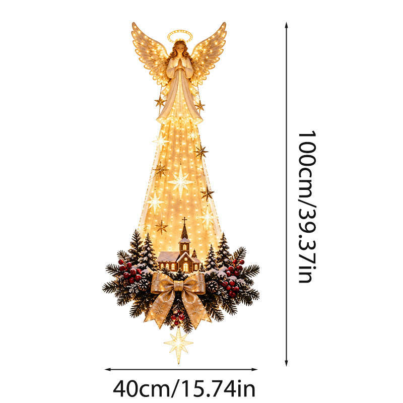 Lighted Star Wall Decor Christmas Decoration